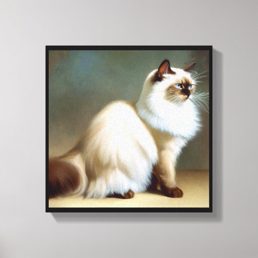 Toile Chat Birman (Recto)