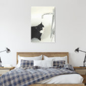 Toile Chat Boire De L'Eau À Déchirer D'Un Robinet (Insitu(Chambre))