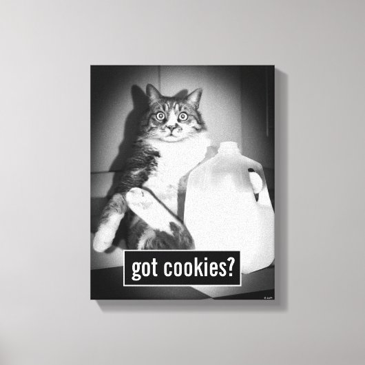 Toile Chat Boire Du Lait De Jug (Recto)