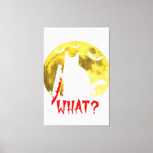 Toile Chat C’est l’automne Y’all Citrouille Automne Hall