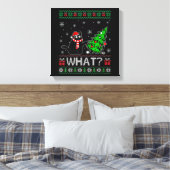 Toile Chat Ce Chat Noir Drôle Poussant Arbre De Noël (Insitu(Chambre))
