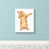 Toile Chat chez Hip hop Dance Dab (Insitu (Plancher de Bois))