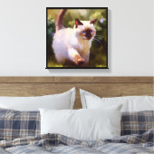 Toile Chat Colourpoint (Insitu(Chambre))