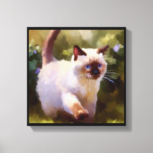 Toile Chat Colourpoint (Recto)