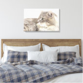 Toile Chat couché (Insitu(Chambre))