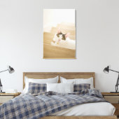 Toile Chat couché dans les escaliers (Insitu(Chambre))