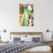 Toile Chat couché dans un hamac maya mexicain (Insitu(Chambre))