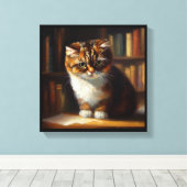 Toile Chat Cymrique (Insitu (Plancher de Bois))