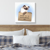 Toile Chat dans la boîte (Insitu(Chambre))