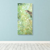 Toile Chat dans la prairie estivale, Bruno Liljefors (Insitu (Plancher de Bois))