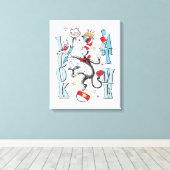 Toile Chat dans le Casquette | Regarde-moi (Insitu (Plancher de Bois))