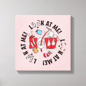 Toile Chat dans le Casquette | Regarde-Moi ! Regarde-Moi (Recto)