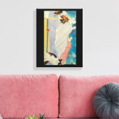 Toile Chat dans un paysage étrange (Insitu(Salon))