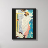 Toile Chat dans un paysage étrange (Recto)