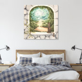 Toile Chat dans une fenêtre (Insitu(Chambre))
