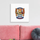 Toile Chat de bande dessinée Idée de cadeau pour maman - (Insitu(Salon))