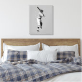 Toile Chat de baseball (Insitu(Chambre))