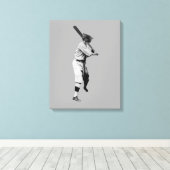 Toile Chat de baseball (Insitu (Plancher de Bois))