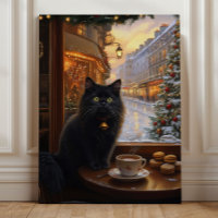 Chat de Noël Parisien – Café Fantaisiste du Chat N