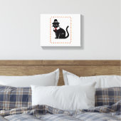 Toile Chat de pèlerin T-shirt surdimensionné (Insitu(Chambre))