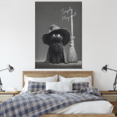 Toile Chat de sorcière simplement magique (Insitu(Chambre))