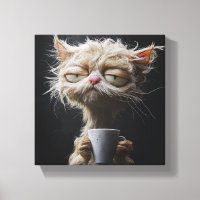 Chat douillet avec une coupe de chaleur - Relaxant