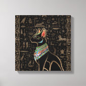 Toile Chat égyptien - Bastet (Recto)