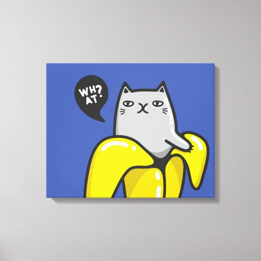 Toile Chat en banane (Recto)
