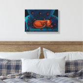 Toile Chat en repose (Insitu(Chambre))