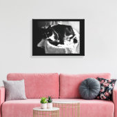 Toile Chat fantaisie (Insitu(Salon))