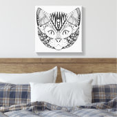 Toile Chat inspiré 6 (Insitu(Chambre))