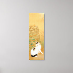 Toile Chat japonais, Takeuchi Seihō, Art japonais