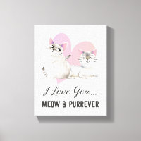 Chat Love Meow et Purr ever
