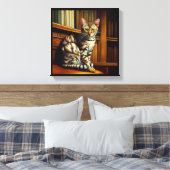 Toile Chat Mau Égyptien (Insitu(Chambre))
