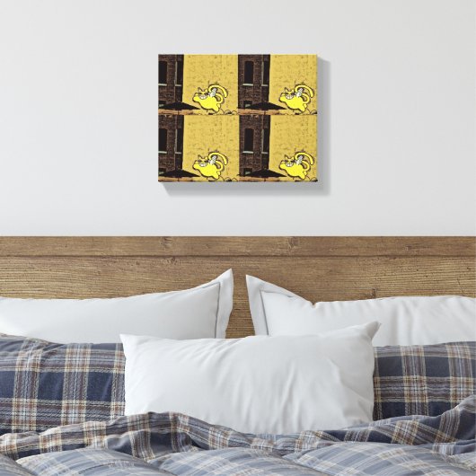 Toile Chat mur de dessin (Insitu(Chambre))