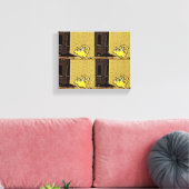 Toile Chat mur de dessin (Insitu(Salon))