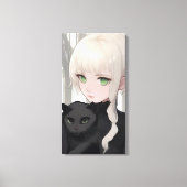 Toile Chat Noir (Recto)
