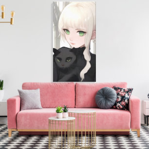 Toile Chat Noir