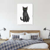 Toile chat noir (Insitu(Chambre))