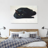Toile Chat noir (Insitu(Chambre))