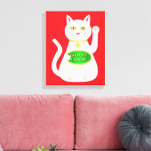 Toile Chat Oriental Lucky (Insitu(Salon))