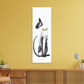 TOILE CHAT SIAMESE (Insitu(Salon))