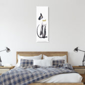 TOILE CHAT SIAMESE (Insitu(Chambre))