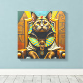 TOILE CHAT SOKOKE-PHARAON 2 (Insitu (Plancher de Bois))