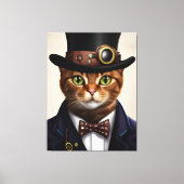 Toile Chat Steampunk (Recto)