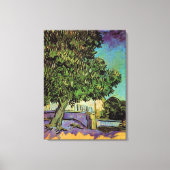 Toile Châtaigniers en fleurs, Vincent van Gogh. (Recto)