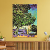 Toile Châtaigniers en fleurs, Vincent van Gogh. (Insitu(Salon))