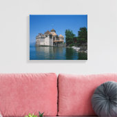 Toile Chateau Chillon, Lac Léman, Canton de Vaud, (Insitu(Salon))