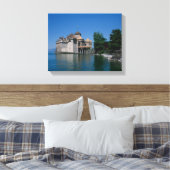 Toile Chateau Chillon, Lac Léman, Canton de Vaud, (Insitu(Chambre))