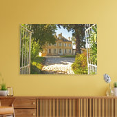 Toile Chateau Cos Labory à Saint-Estephe (Insitu(Salon))